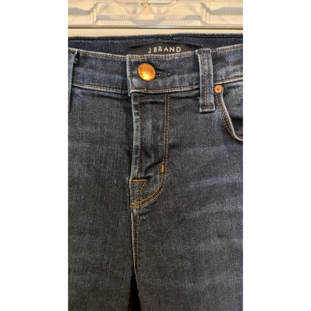 J Brand Womens Fleeting Skinny‎ Leg Jeans Size 24 Dark Wash Denim Pants
